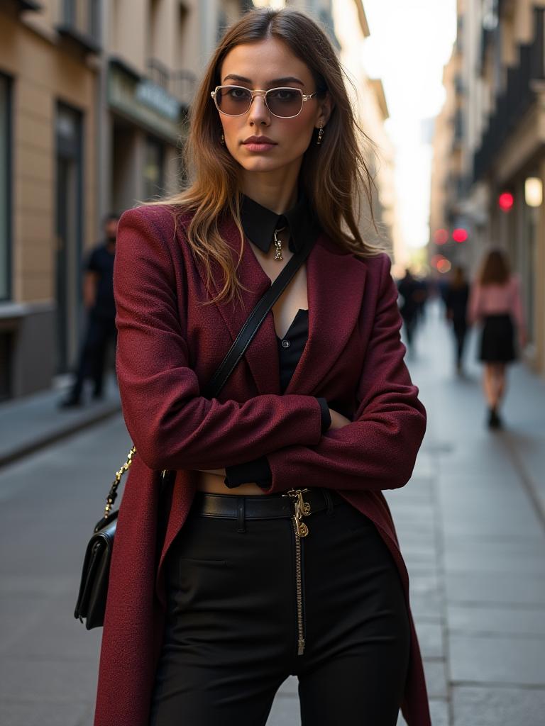 Sesión editorial de moda
